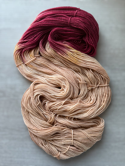 Off The Beet’n Path Artisan Dyed Assigned Pooling Yarn