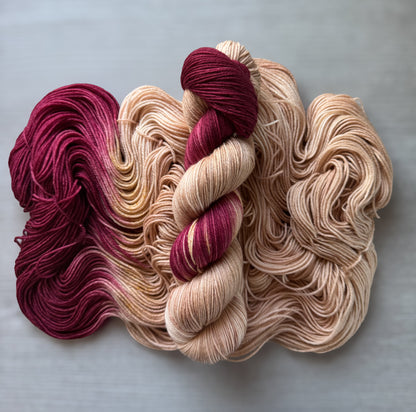 Off The Beet’n Path Artisan Dyed Assigned Pooling Yarn