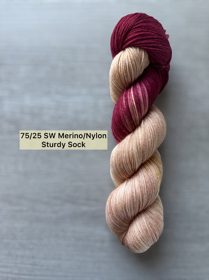 Off The Beet’n Path Artisan Dyed Assigned Pooling Yarn