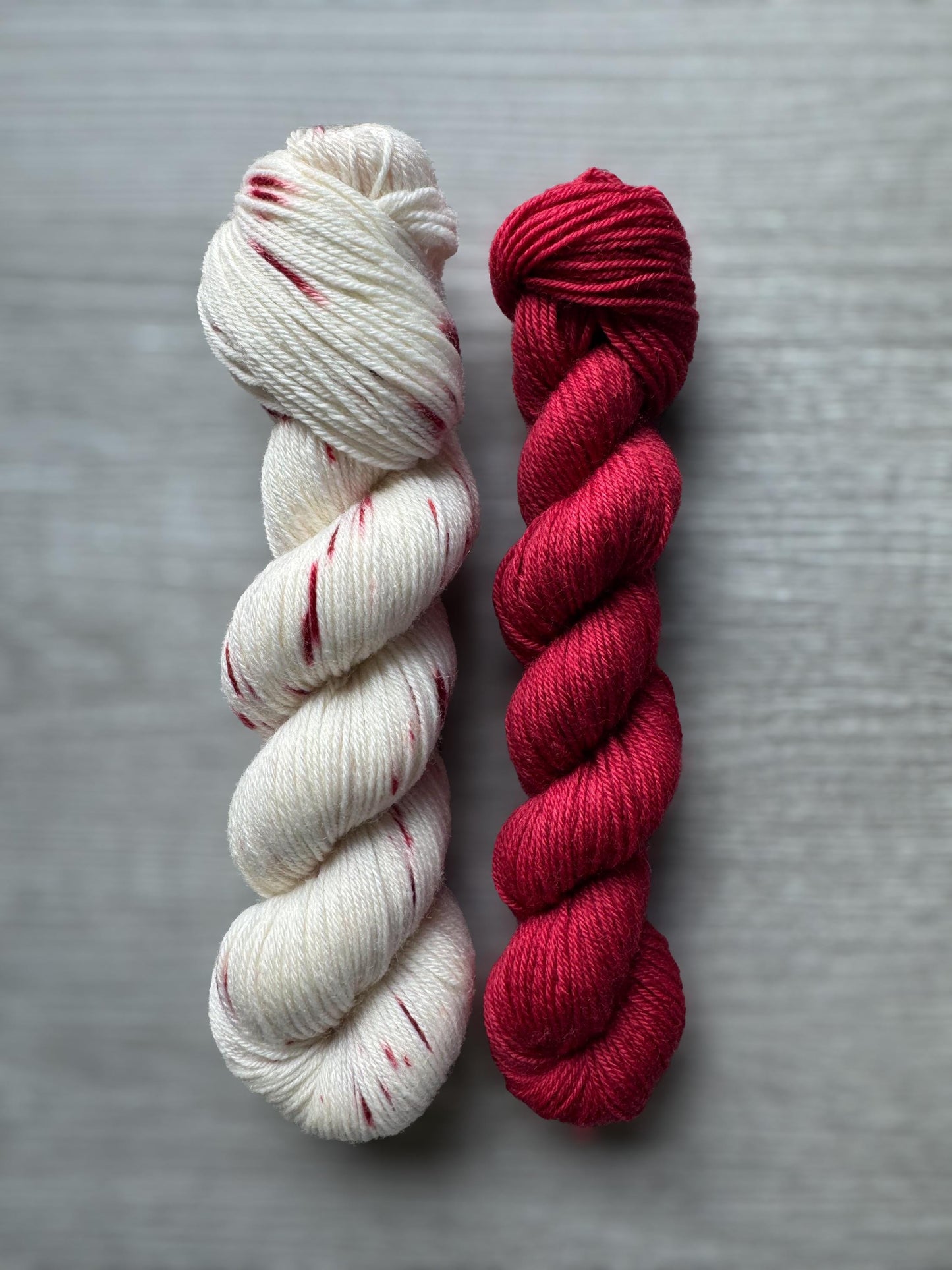 Oh Canada Mini Skein Artisan Dyed Merino Wool Yarn