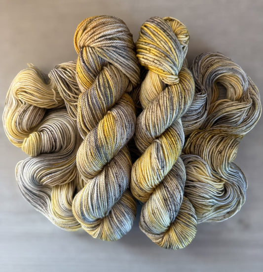 Painted Lady Artisan Hand Dyed Merino Wool Yarn