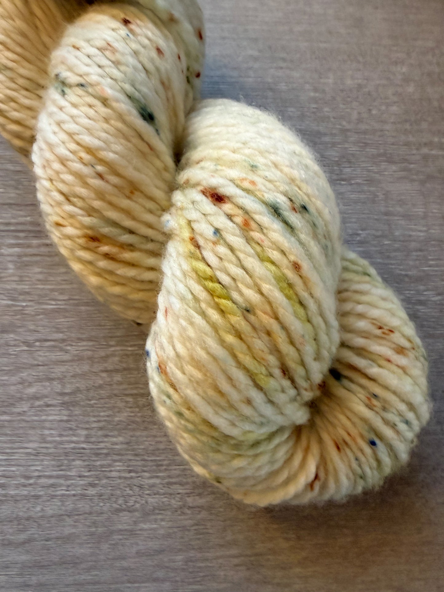 Pistachio Artisan Hand Dyed Bulky Chunky Merino Wool Yarn