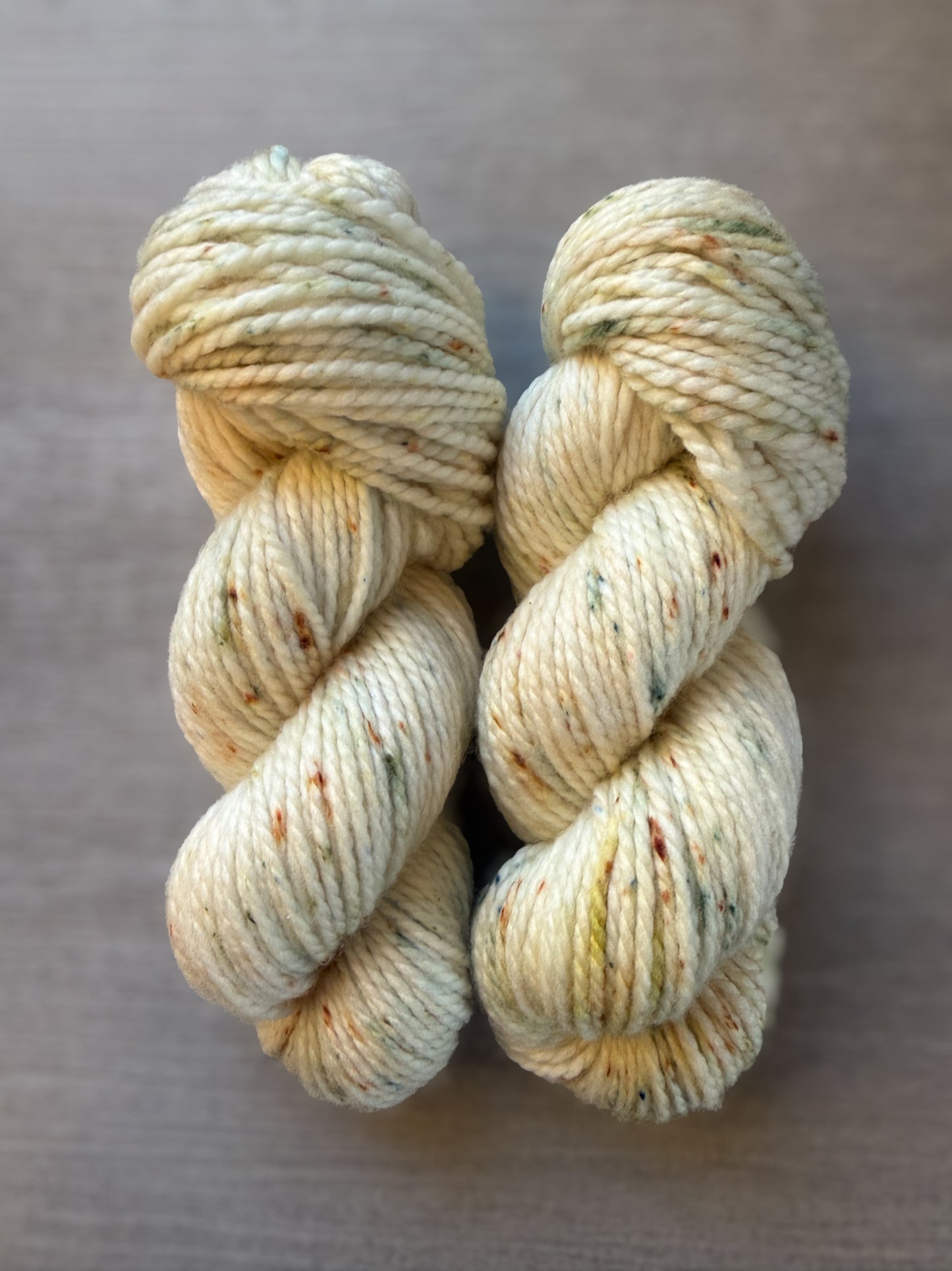 Pistachio Artisan Hand Dyed Bulky Chunky Merino Wool Yarn