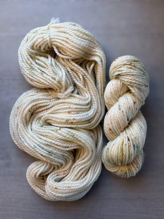 Pistachio Artisan Hand Dyed Bulky Chunky Merino Wool Yarn