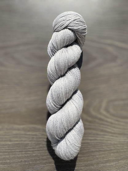 Yak and Silk Artisan Hand Dyed Light Fingering Weight Yarn