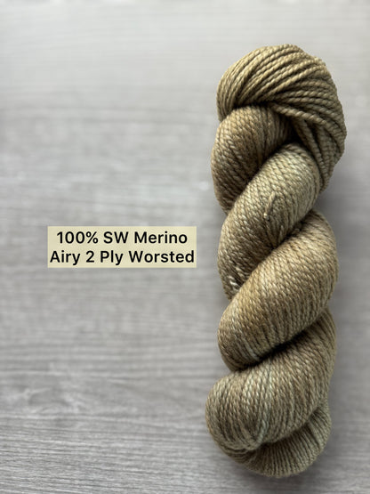 Popeye’s Sweetheart Artisan Hand Dyed Merino Wool Yarn