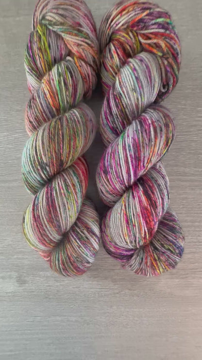 Graffiti Artisan Hand Dyed Merino Wool Yarn