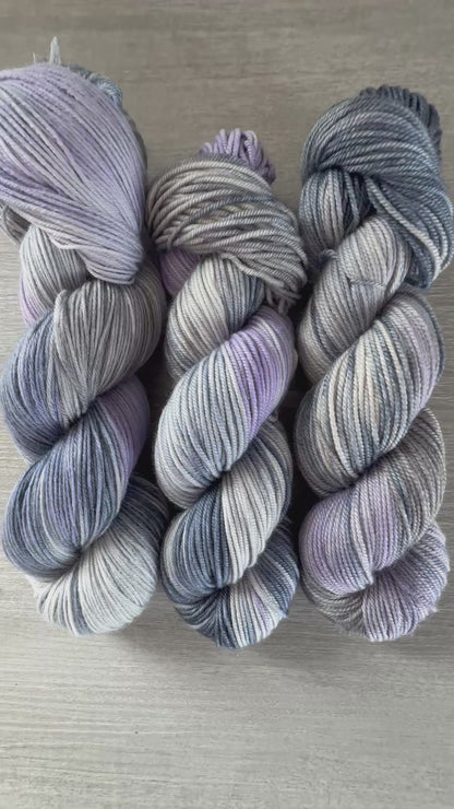 Echoes Of Twilight Artisan Hand Dyed Merino Wool Yarn