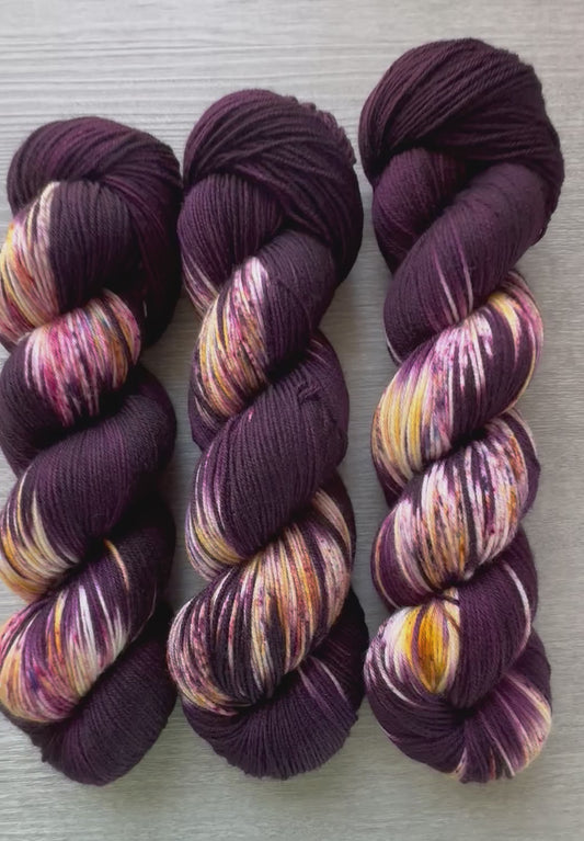 In Like Flint Corn Artisan Dyed Merino Wool Yarn