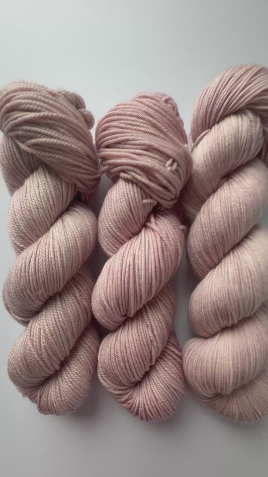 Butterfly Kisses Artisan Hand Dyed Merino Wool Yarn