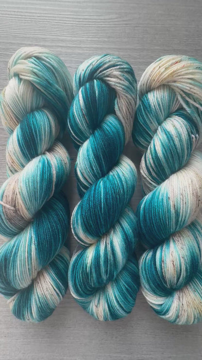 Where The Ocean Meets The Sand Artisan Hand Dyed Yarn