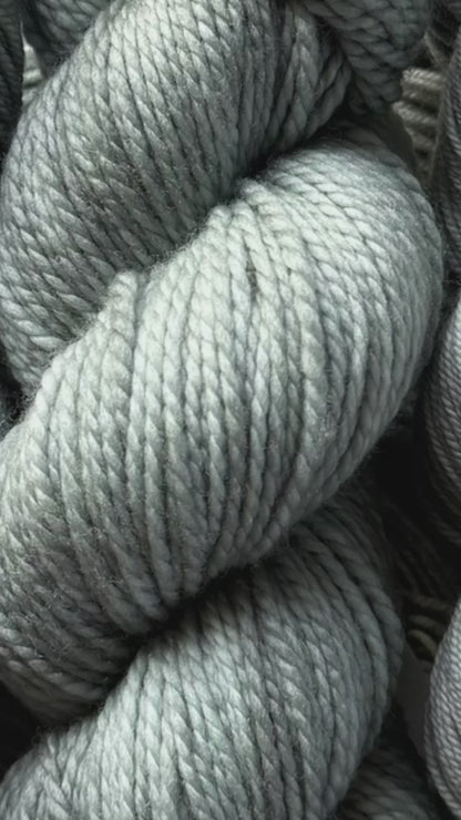 Winter Mist Artisan Hand Dyed Merino Wool Yarn