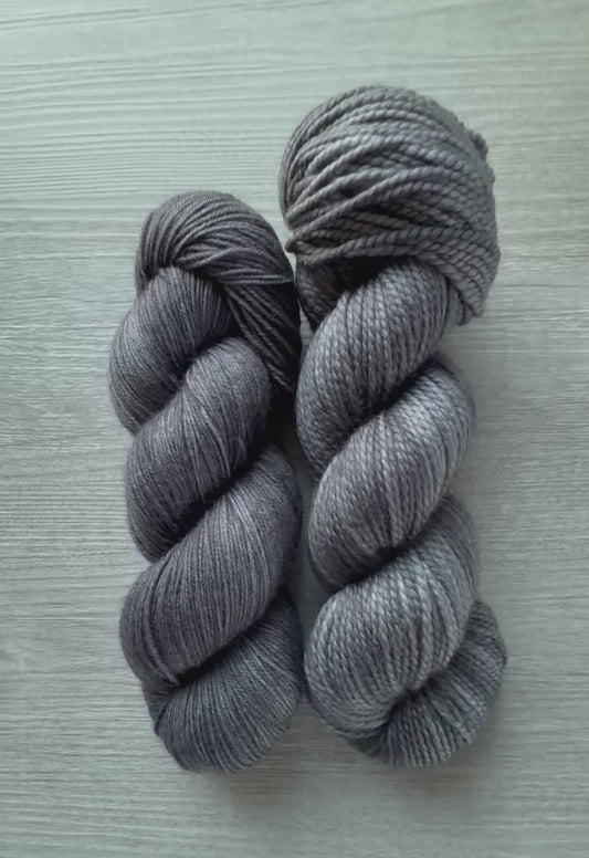 Soot Yourself Artisan Hand Dyed Merino Wool Yarn
