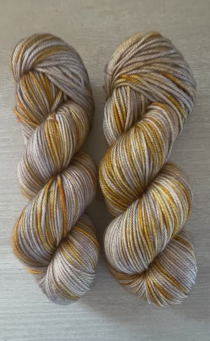 Colonel Dijon Artisan Hand Dyed Merino Wool Yarn