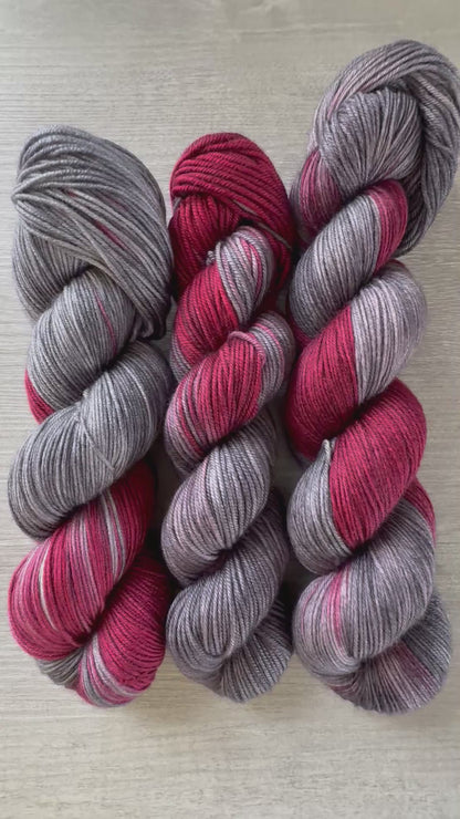 Cold Hearted Artisan Hand Dyed Merino Wool Yarn