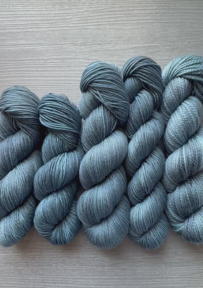 Blue Spruce Artisan Hand Dyed Merino Wool Yarn