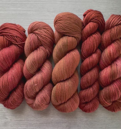 Memories Of Moab Artisan Hand Dyed Merino Wool Yarn
