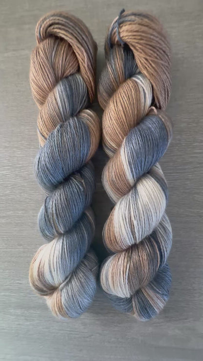 Amadora Artisan Hand Dyed SW Yak and Silk Light Fingering