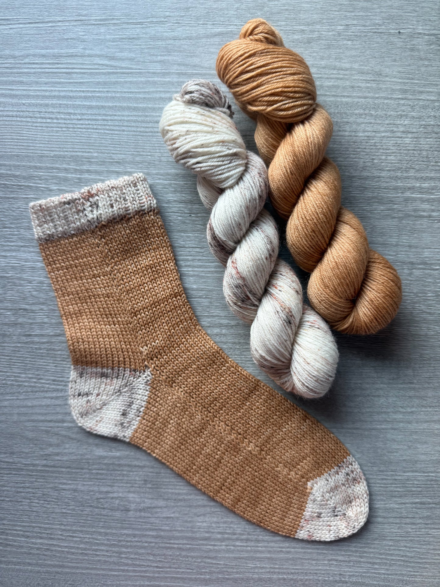 Pumpkin Spice Latte Hand Dyed Yarn Mini Skein Set - Limited Edition