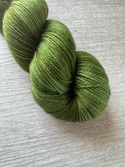 Rainforest Fern Artisan Hand Dyed Merino Wool Yarn