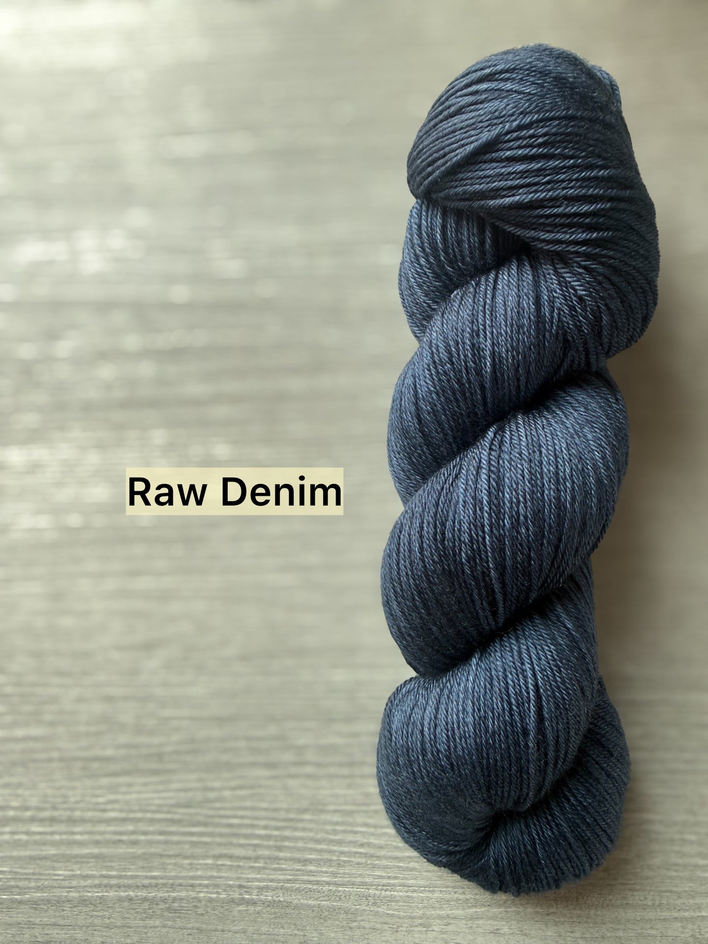 Denim Fade Set Artisan Hand Dyed Merino Wool Yarn