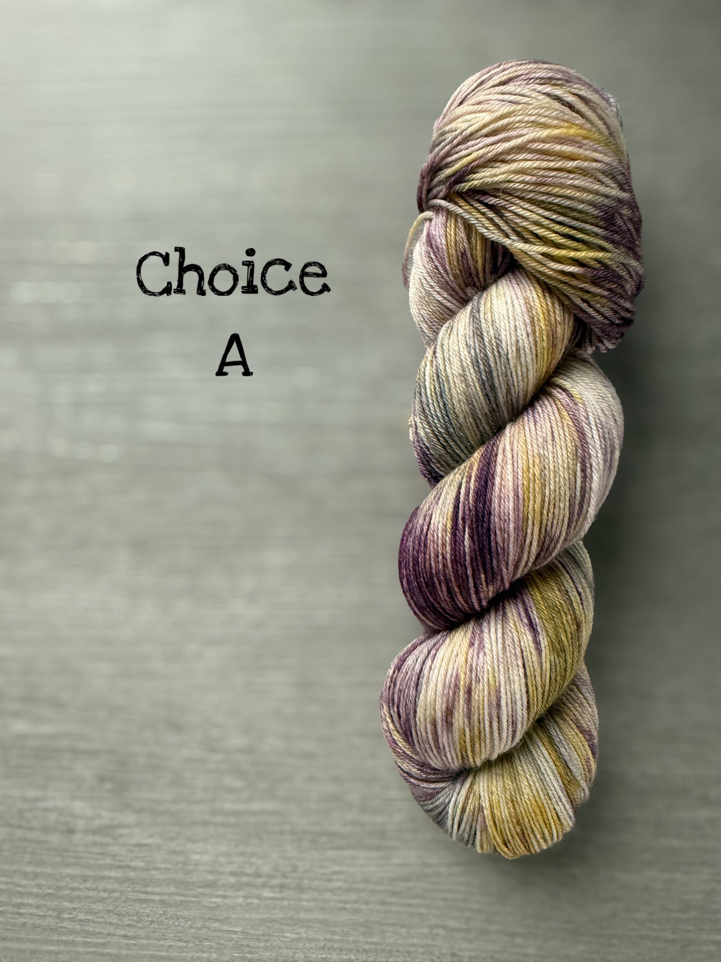 Fancy Pansy Hand Dyed Merino Yarn - Ready To Ship