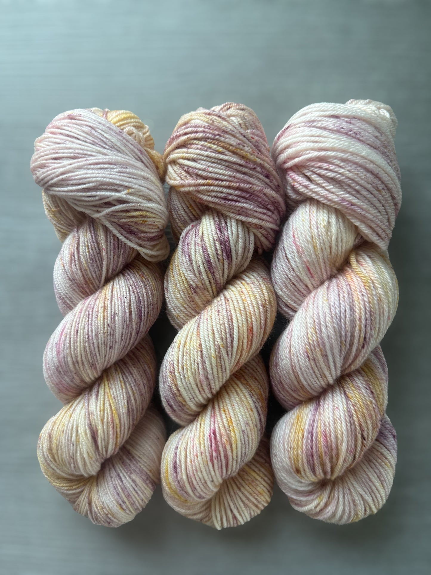Romance Novel Speckled Hand Dyed Merino Wool Yarn