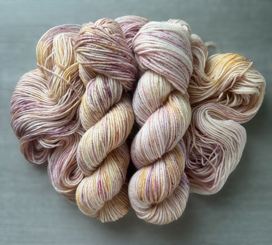 Romance Novel Speckled Hand Dyed Merino Wool Yarn