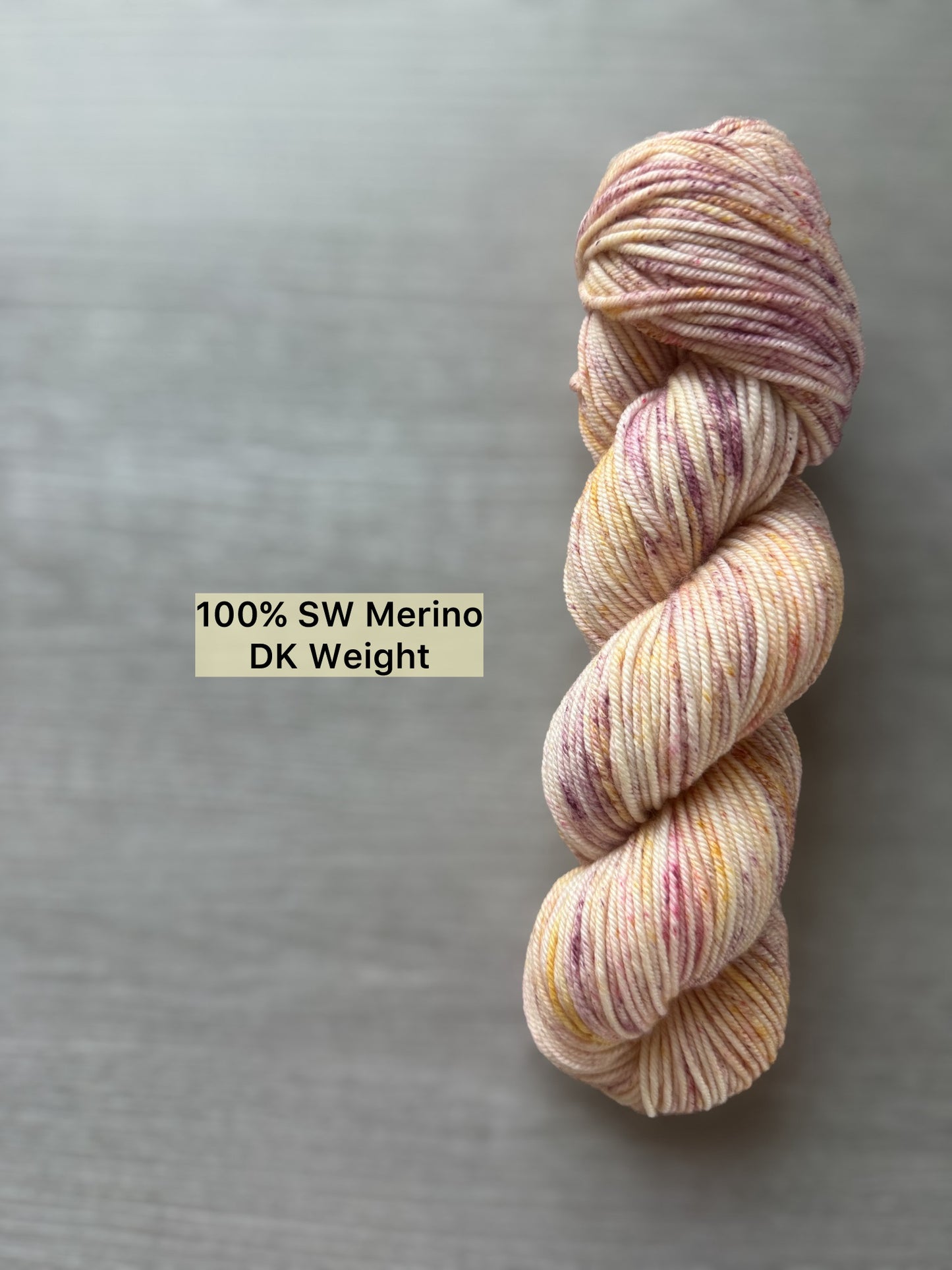 Romance Novel Speckled Hand Dyed Merino Wool Yarn