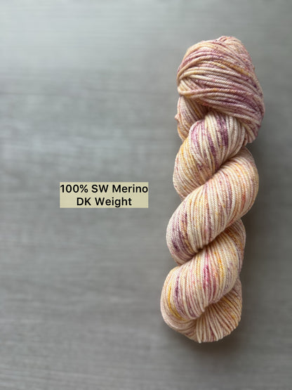 Romance Novel Speckled Hand Dyed Merino Wool Yarn