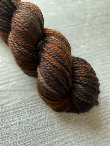 Rusty Nail Artisan Hand Dyed Merino Wool Yarn