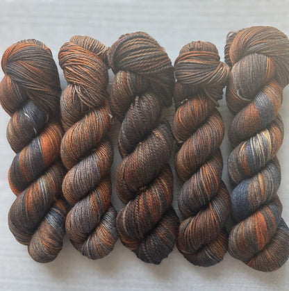 Rusty Nail Artisan Hand Dyed Merino Wool Yarn