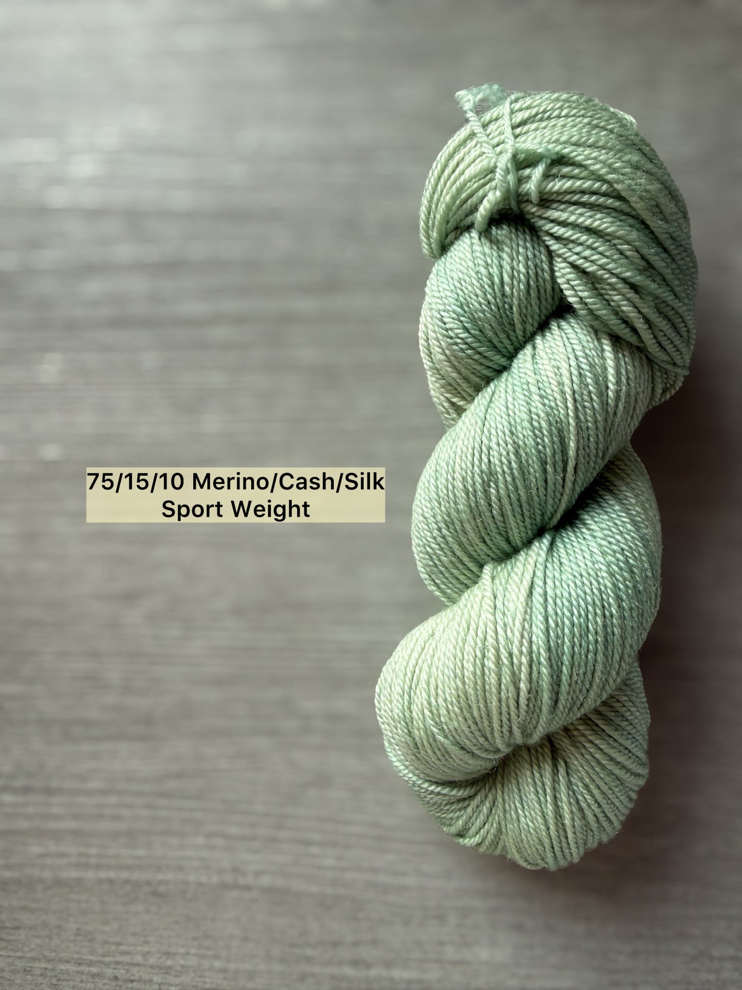 Sea Glass Artisan Hand Dyed Merino Wool Yarn