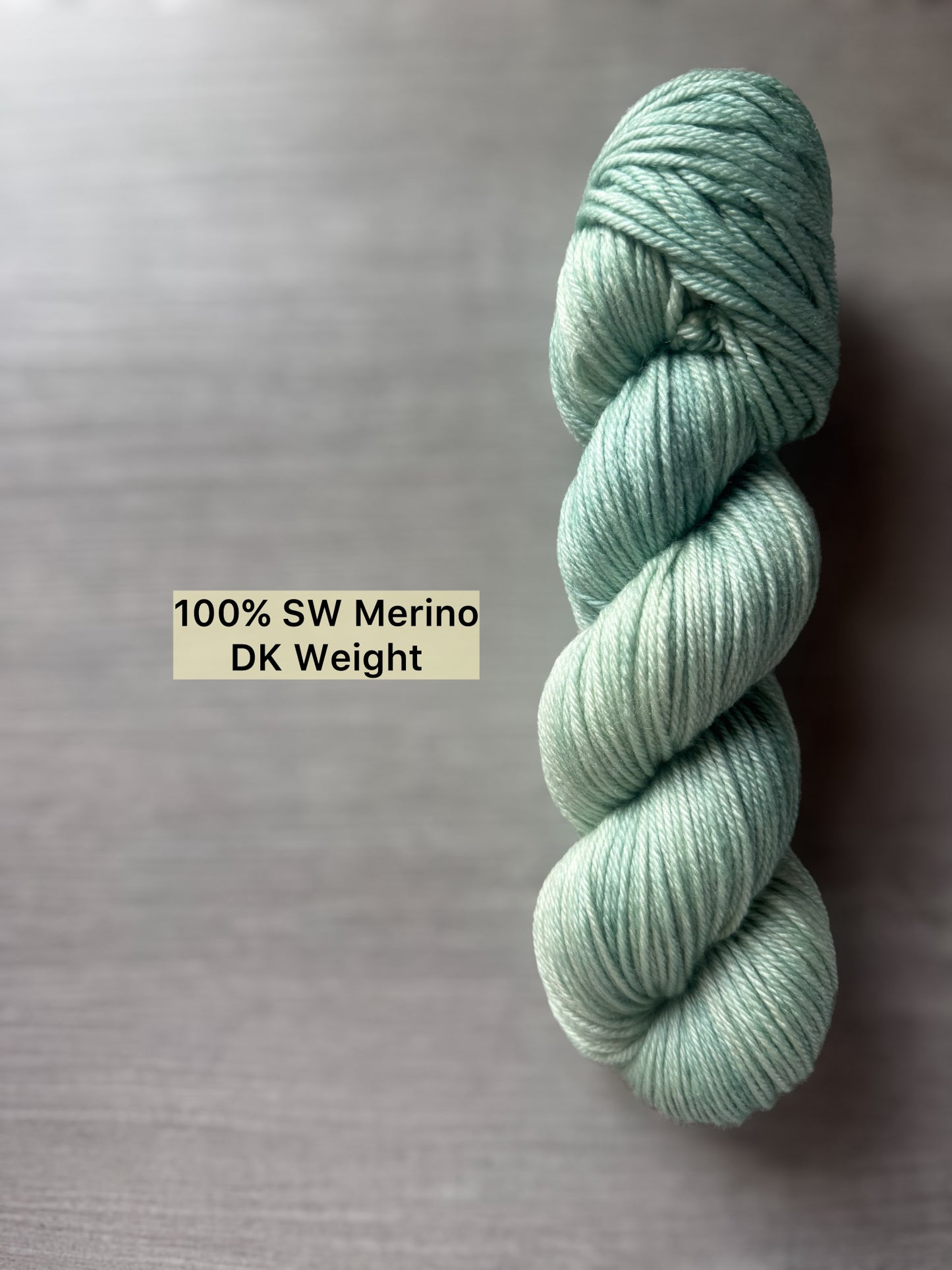 Sea Glass Artisan Hand Dyed Merino Wool Yarn