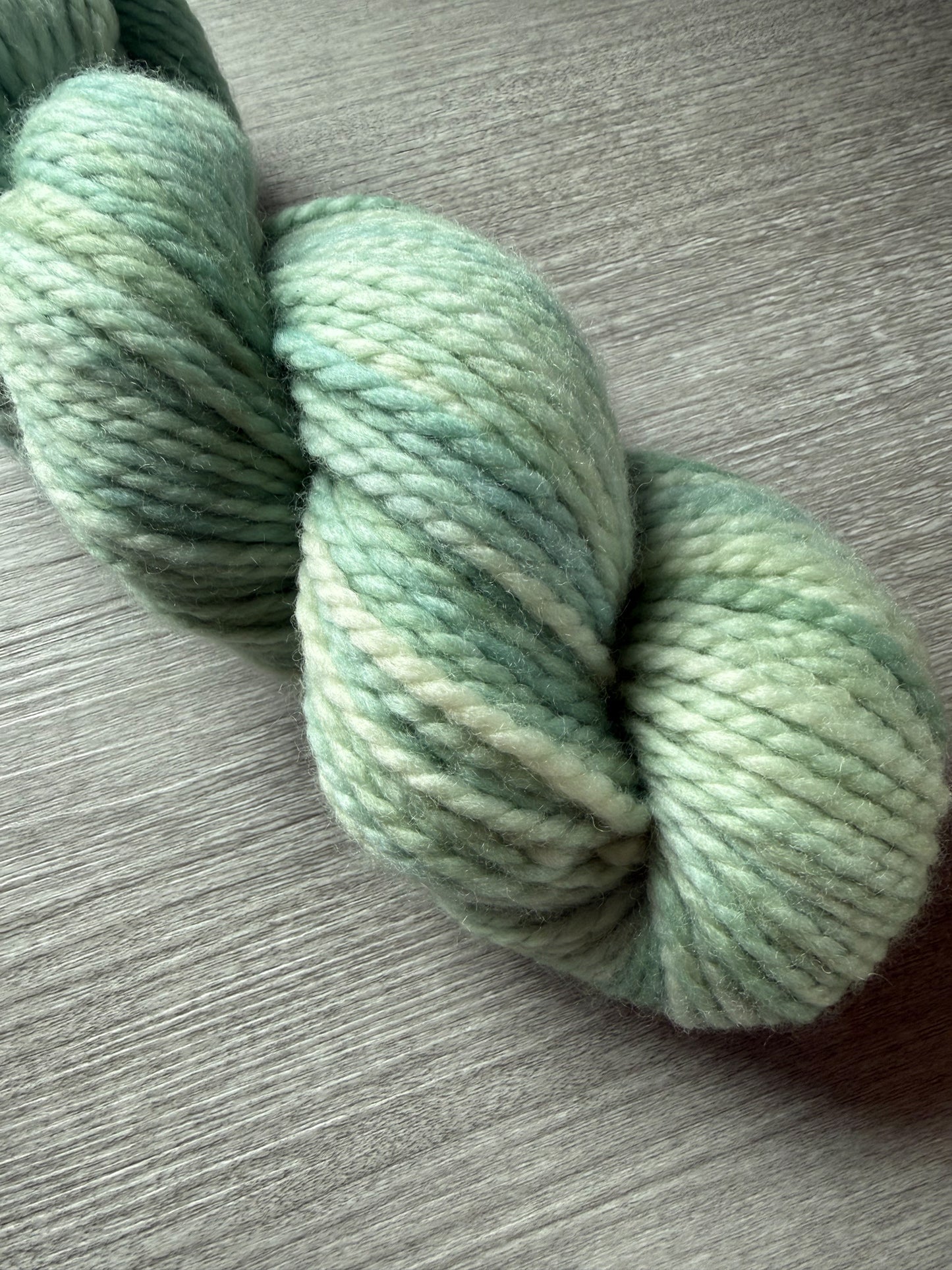 Sea Glass Artisan Hand Dyed Merino Wool Yarn