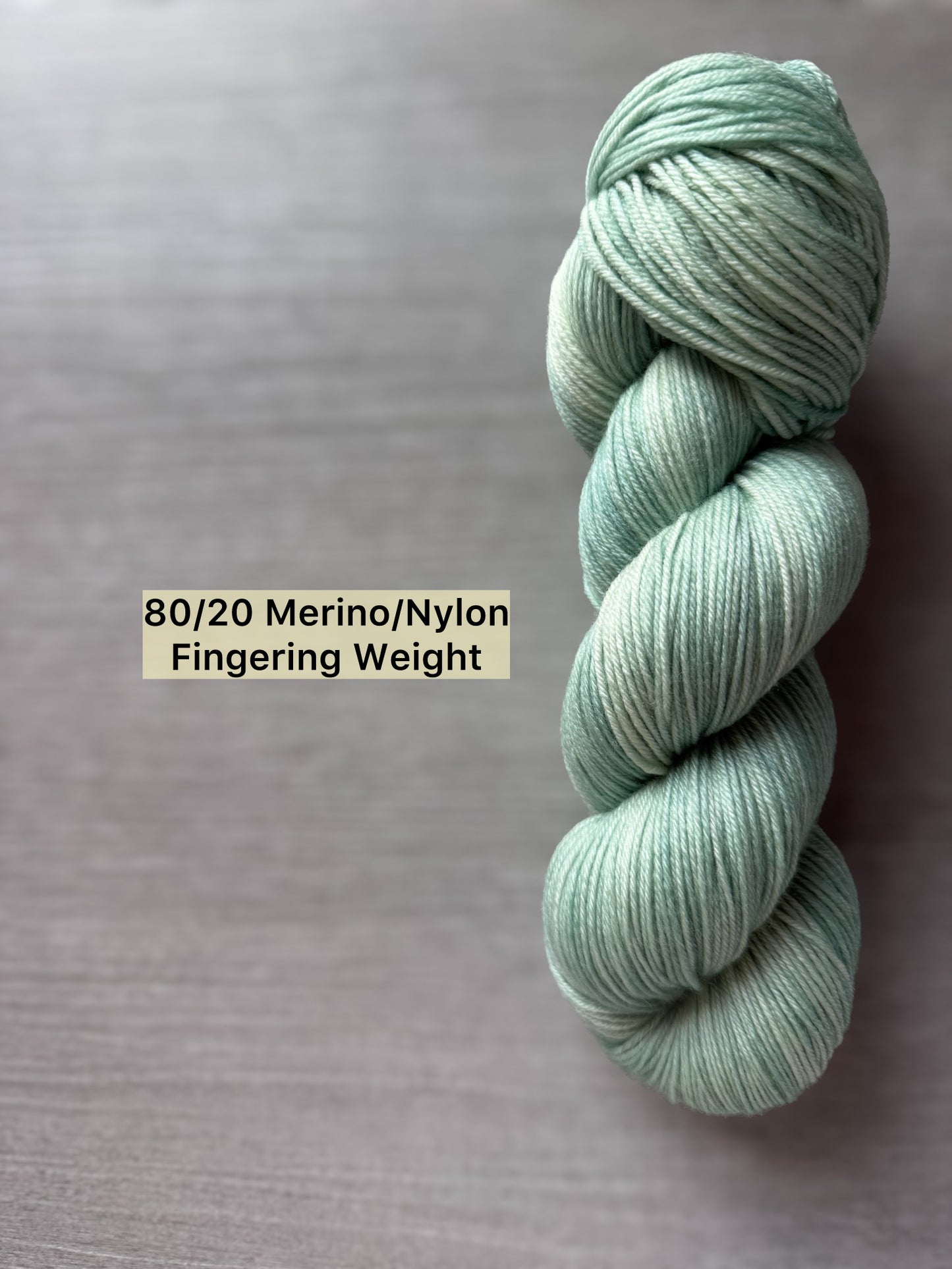 Sea Glass Artisan Hand Dyed Merino Wool Yarn