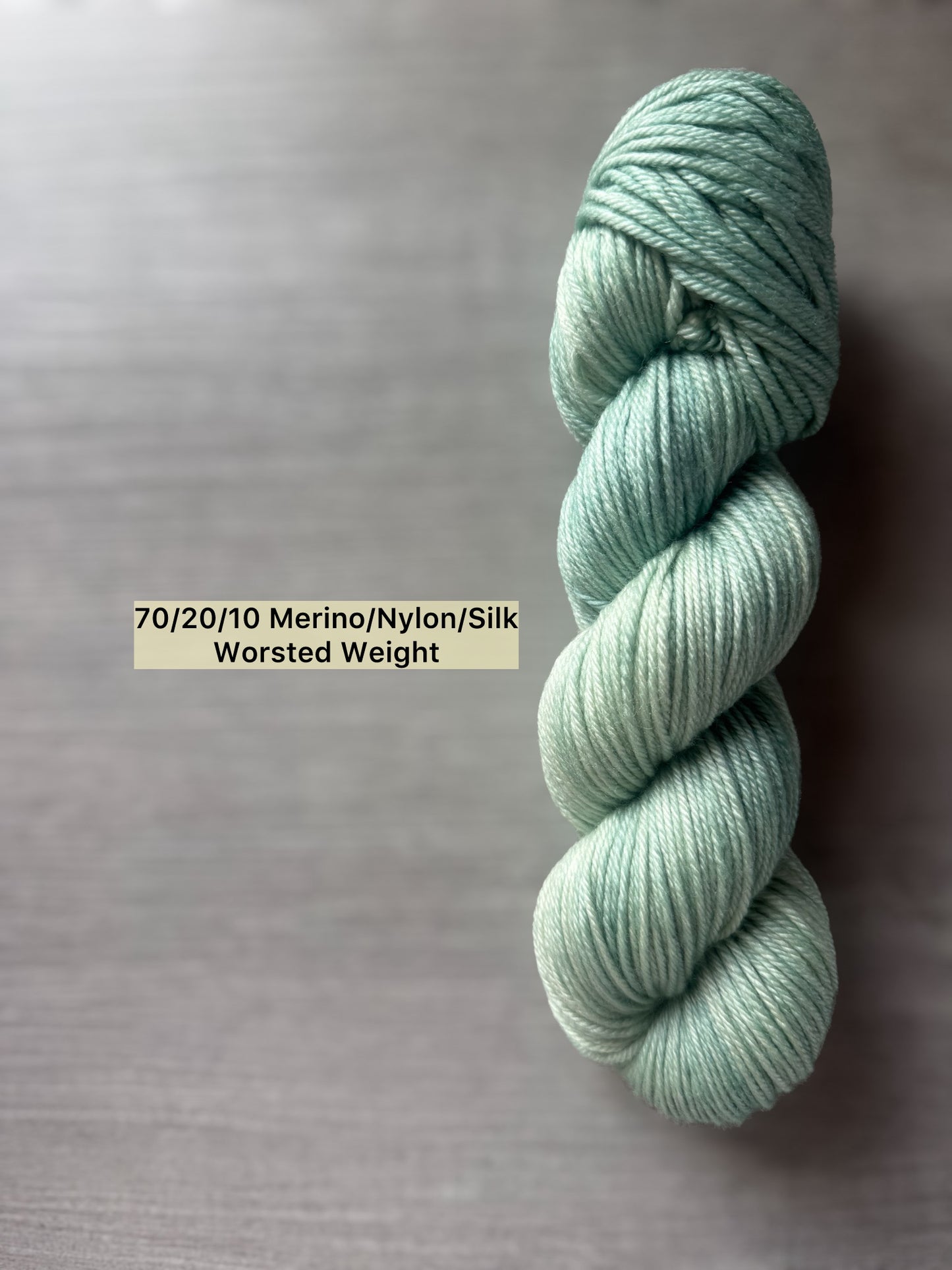 Sea Glass Artisan Hand Dyed Merino Wool Yarn