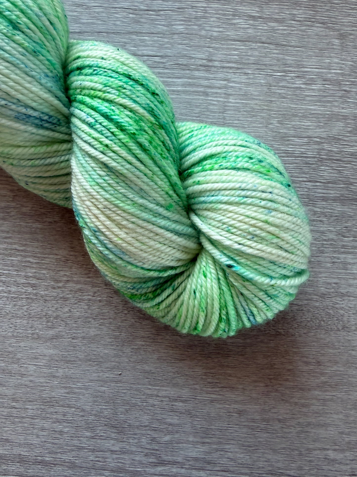 Sea Glass Speckled Hand Dyed Merino Wool Yarn