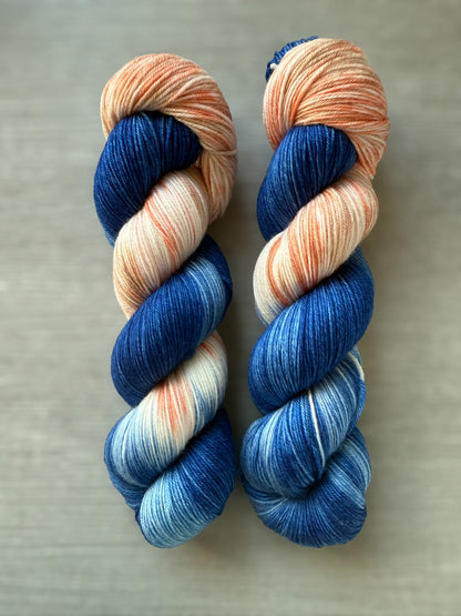 Seaside Artisan Dyed Assigned Pooling Yarn