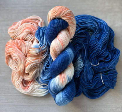 Seaside Artisan Dyed Assigned Pooling Yarn
