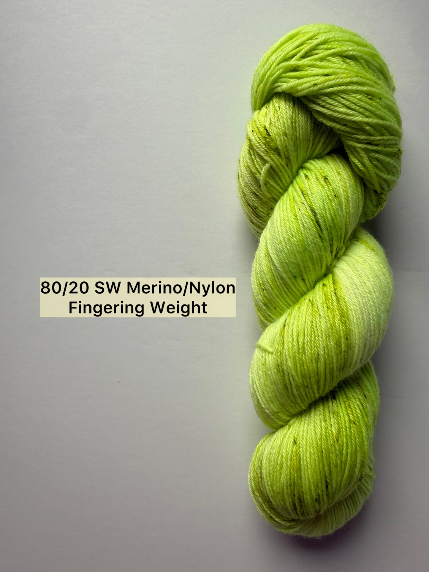 Sector 7-G Neon Hand Dyed Merino Wool Yarn