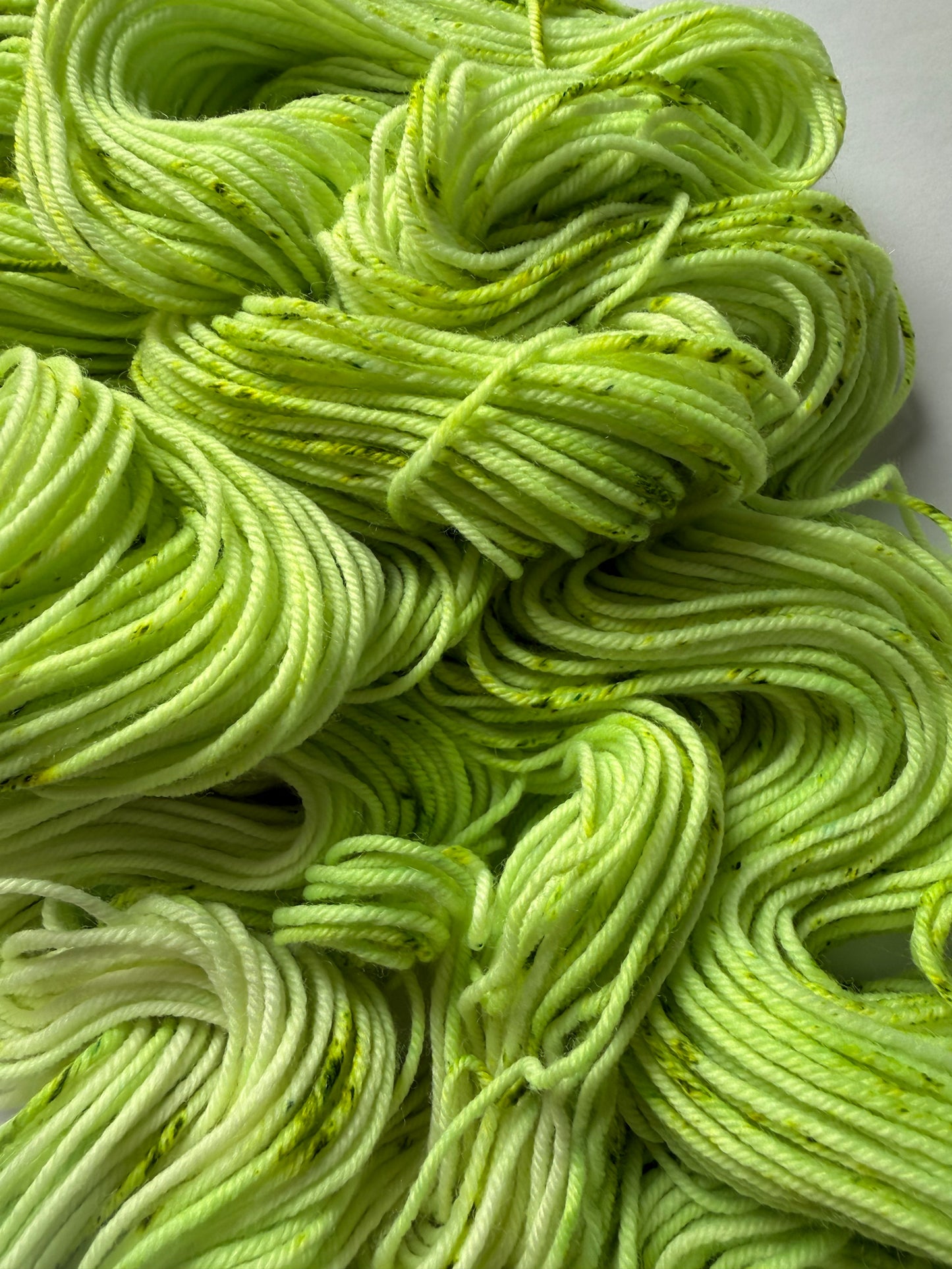 Sector 7-G Neon Hand Dyed Merino Wool Yarn