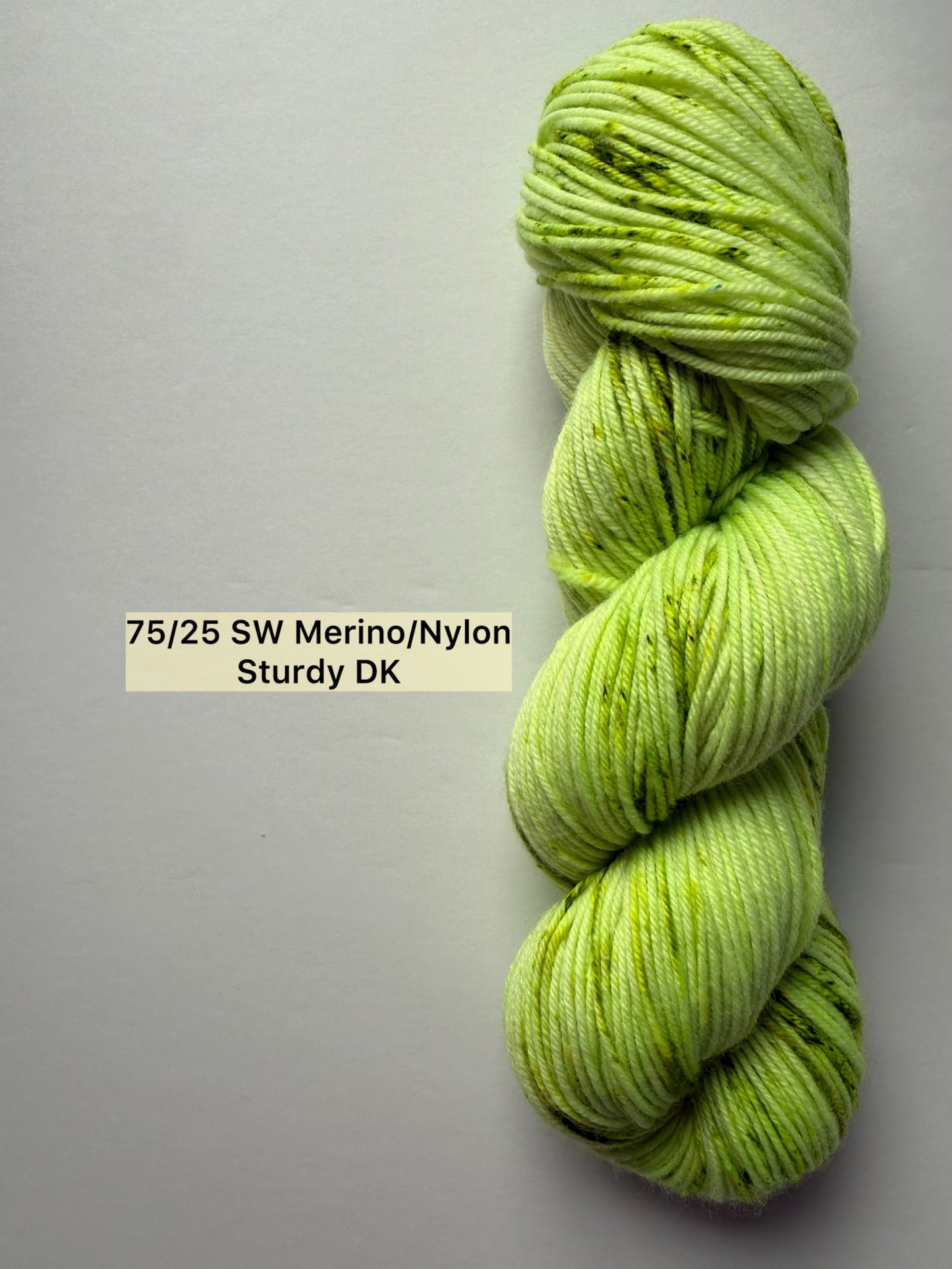 Sector 7-G Neon Hand Dyed Merino Wool Yarn