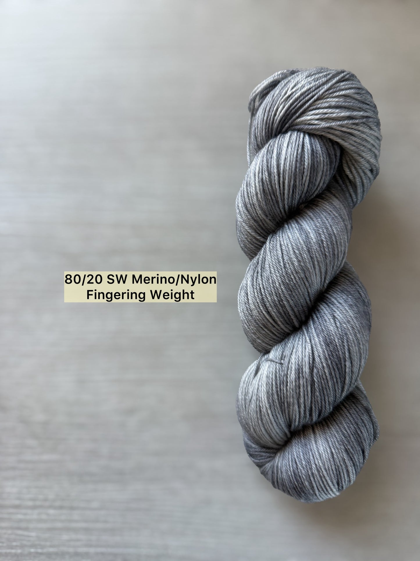Shadow Marbled Artisan Hand Dyed Merino Wool Yarn