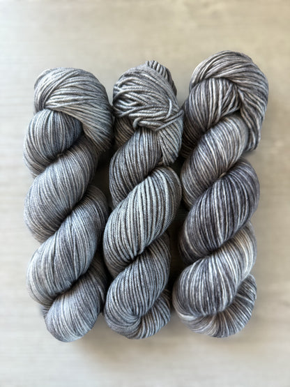 Shadow Marbled Artisan Hand Dyed Merino Wool Yarn