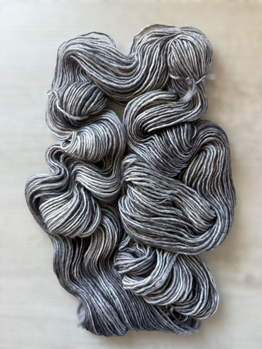Shadow Marbled Artisan Hand Dyed Merino Wool Yarn