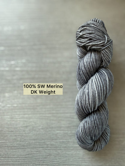 Shadow Marbled Artisan Hand Dyed Merino Wool Yarn