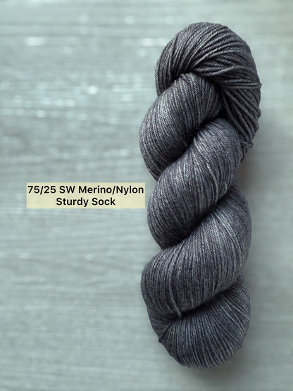 Soot Yourself Artisan Hand Dyed Merino Wool Yarn