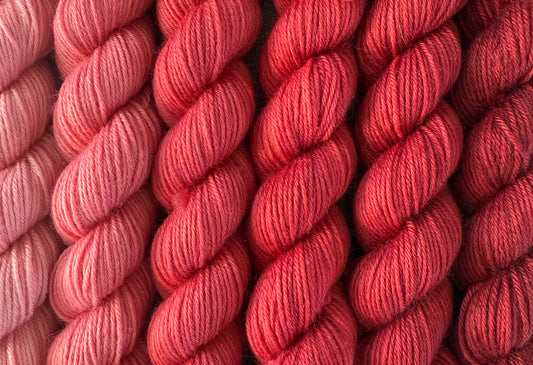 Stupid Cupid Hand Dyed Mini Heap Fade Set