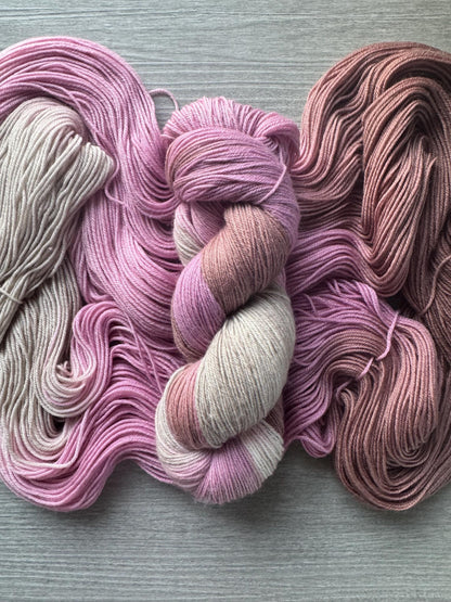 Sugar Fig Artisan Hand Dyed Merino Wool Yarn